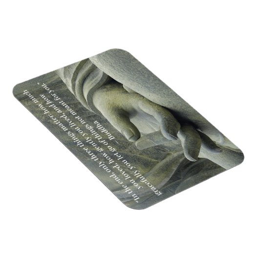 ブッダ引用文ルールがリマインダーで生きる マグネット (右側)