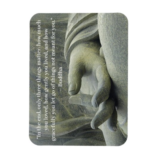ブッダ引用文ルールがリマインダーで生きる マグネット (縦)