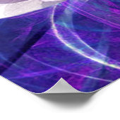 ブッダ引用文ロータスフラワー ポスター (角)