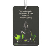 ブッダ引用文1エアーフレッシュナー カーエアーフレッシュナー (裏面)