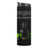 ブッダ引用文2熱タンブラー タンブラー (回転右)