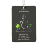 ブッダ引用文3エアーフレッシュナー カーエアーフレッシュナー (裏面)