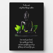 ブッダ引用文3プラーク フォトプラーク (正面)