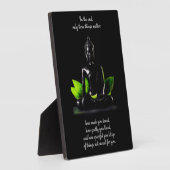 ブッダ引用文3プラーク フォトプラーク (側面)