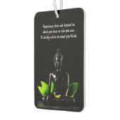 ブッダ引用文4エアーフレッシュナー カーエアーフレッシュナー (左)