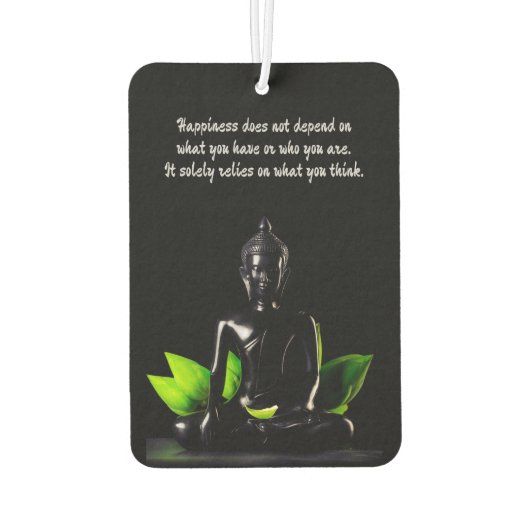 ブッダ引用文4エアーフレッシュナー カーエアーフレッシュナー (裏面)