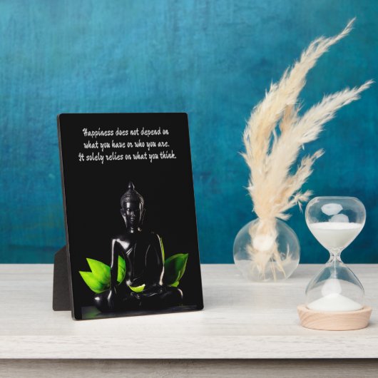 ブッダ引用文4プラーク フォトプラーク (側面)