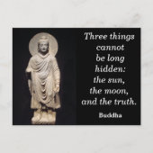 ブッダ引用文 – はがき (正面)