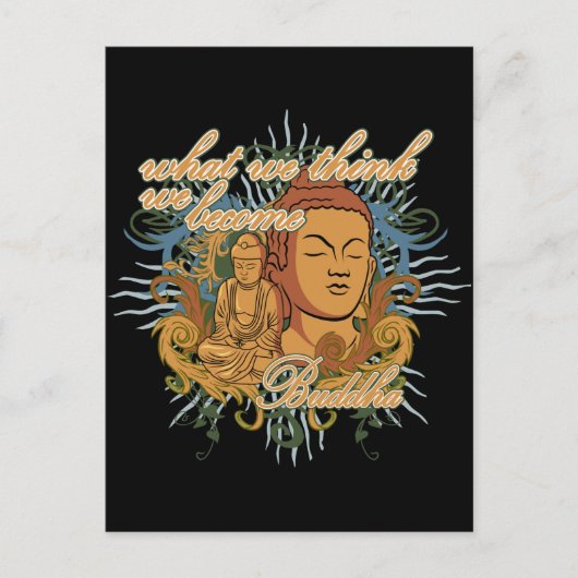 ブッダ引用文 ポストカード (正面)