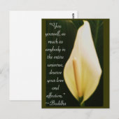 ブッダ引用文 ポストカード (正面/裏面)