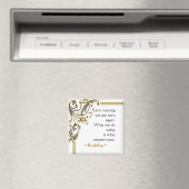 ブッダ引用文~マやる気を起こさせるグネット マグネット (インサイチュ (食洗機))