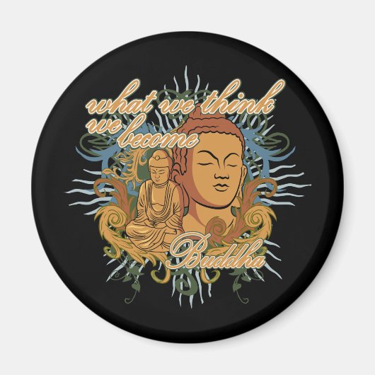 ブッダ引用文 マグネット (正面)