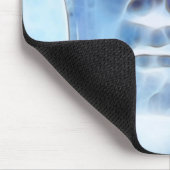 ブッダ彫刻グローマウスパッド マウスパッド (コーナー)