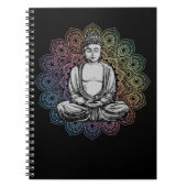 ブッダ曼荼羅ヨガスピリチュアル仏教 ノートブック (正面)