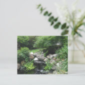 ブッダ滝はがき ポストカード (スタンド正面)