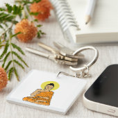 ブッダ漫画Buddhism.netアクリルキーチェーン キーホルダー (正面右)