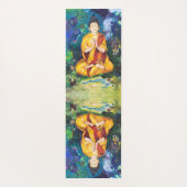 ブッダ祈瞑想ガーデンマウレエンジラード ヨガマット (裏面)