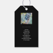 ブッダ禅霊気ヨガメディテーション聖スピリチュアル ギフトタグ (裏面)