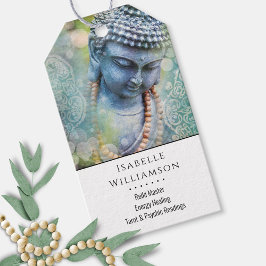 ブッダ禅霊気ヨガメディテーション聖スピリチュアル ギフトタグ