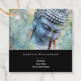 ブッダ禅霊気ヨガメディテーション聖スピリチュアル フェイバータグ