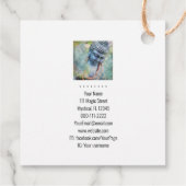 ブッダ禅霊気ヨガメディテーション聖スピリチュアル フェイバータグ (裏面)