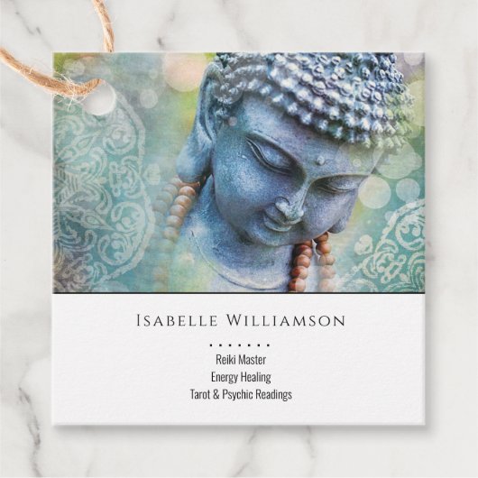 ブッダ禅霊気ヨガメディテーション聖スピリチュアル フェイバータグ (正面)