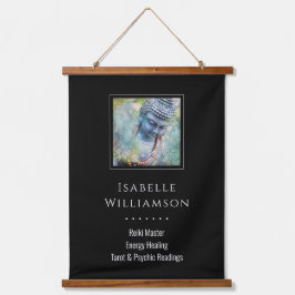 ブッダ禅霊気ヨガメディテーション聖スピリチュアル 吊り下げ型タペストリー