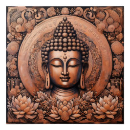 ブッダ絵を描顔#11 ポスター