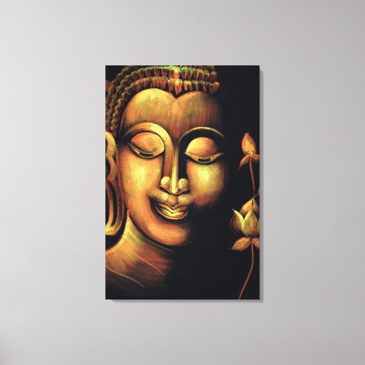 ブッダ絵画ズ キャンバスプリント (正面)