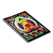 ブッダ絵画釈迦像のヒマラヤ – ネパール ノートブック (右側)