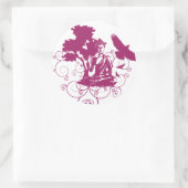 ブッダ自然シール ラウンドシール (バッグ)