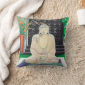 ブッダ装飾用クッション クッション (ブランケット)