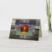 ブッダ誕生日 カード (正面)