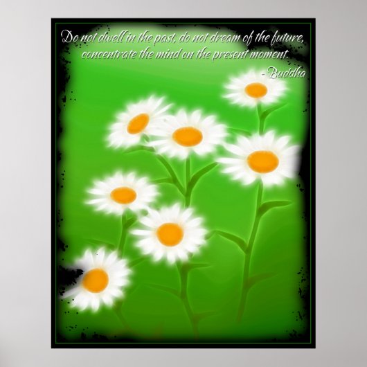 ブッダ集中引用文ポスター ポスター (正面)