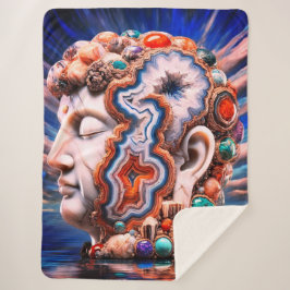 ブッダ頭ゲード シェルパブランケット