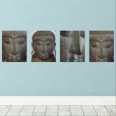 ブッダ顔装飾 (ウッドフロア)