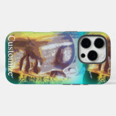 ブッダ顔 Case-Mate iPhoneケース (裏面 (横))