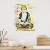 ブッダ1番か「あのオリジナルか？」 ポスター (キッチン)