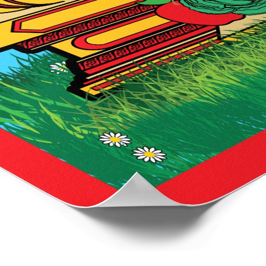 ブッダ18x24 ポスター (角)