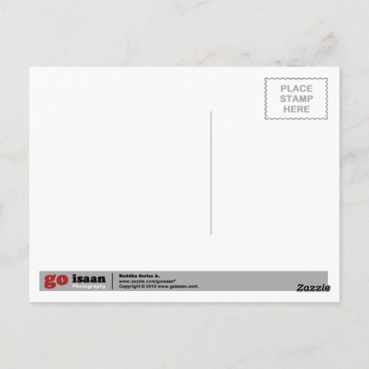 ブッダ・イスラーム…タイのイスラム教徒 ポストカード (裏面)