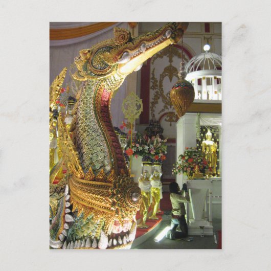 ブッダ・イスラーム…タイのイスラム教徒 ポストカード (正面)