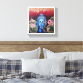 ブッダ キャンバスプリント (インサイチュ (寝室))