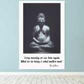 ブッダ キャンバスプリント (インサイチュ (ウッドフロア))