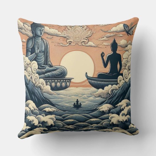 ブッダ クッション (裏面)