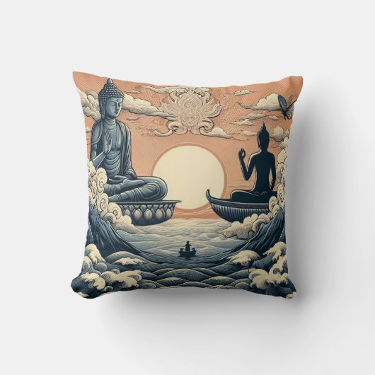 ブッダ クッション (正面)