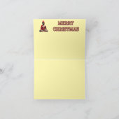 ブッダ・クリスマス カード (内部)