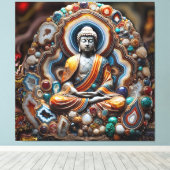 ブッダ・コア・ゲード キャンバスプリント (インサイチュ (ウッドフロア))