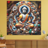 ブッダ・コア・ゲード キャンバスプリント (インサイチュ (リビング))