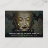 ブッダ、スピリチュアル瞑想 名刺 (裏面)