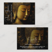 ブッダ、スピリチュアル瞑想 名刺 (正面/裏面)